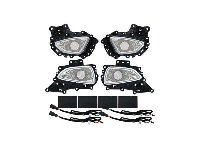 4-Door Illuminated Midrange Covers
