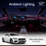 C118 CLA interior ambient lighting overview
