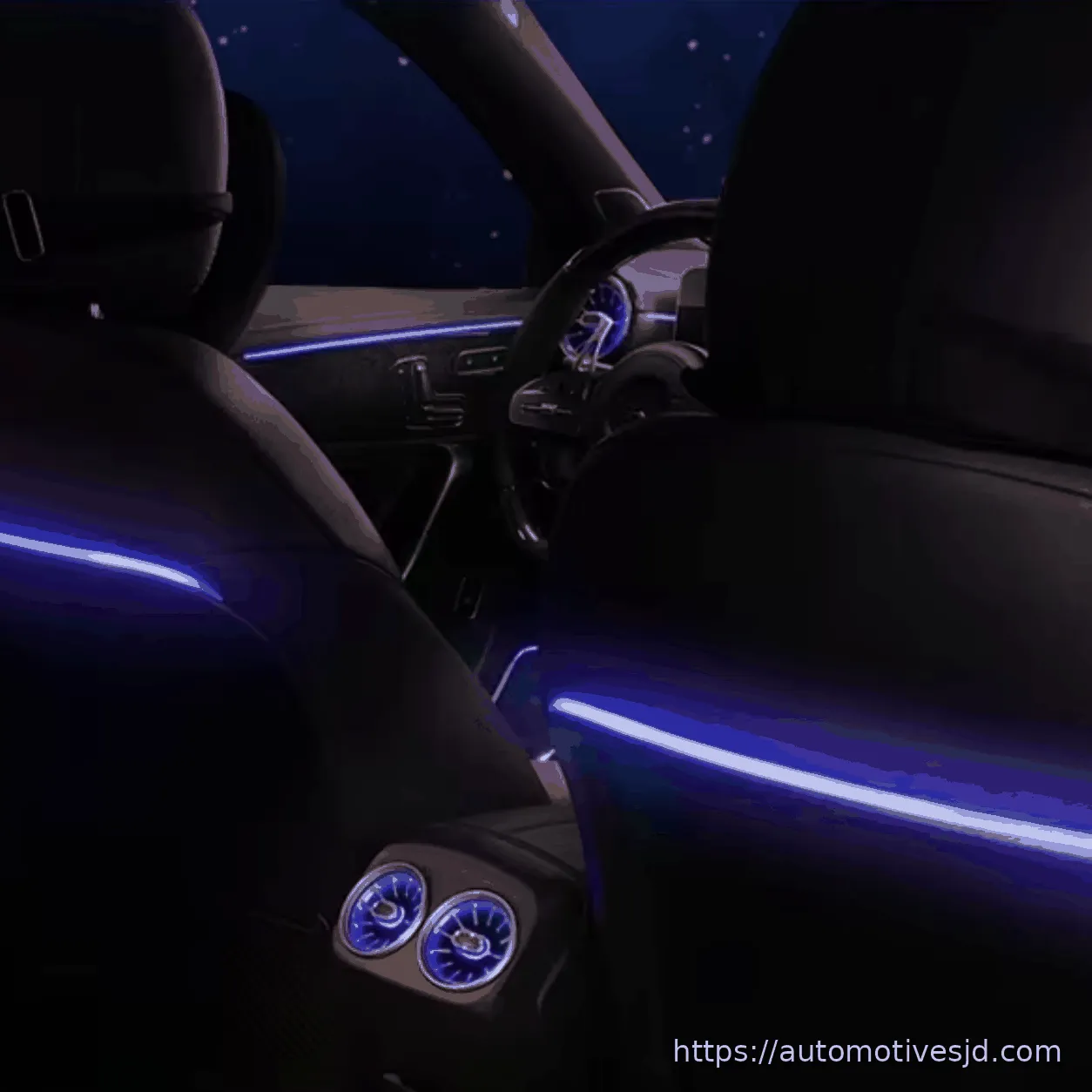 C118 CLA backrest light installed effect
