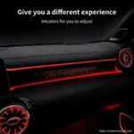 C118 CLA passenger side starlight panel ambient light effect