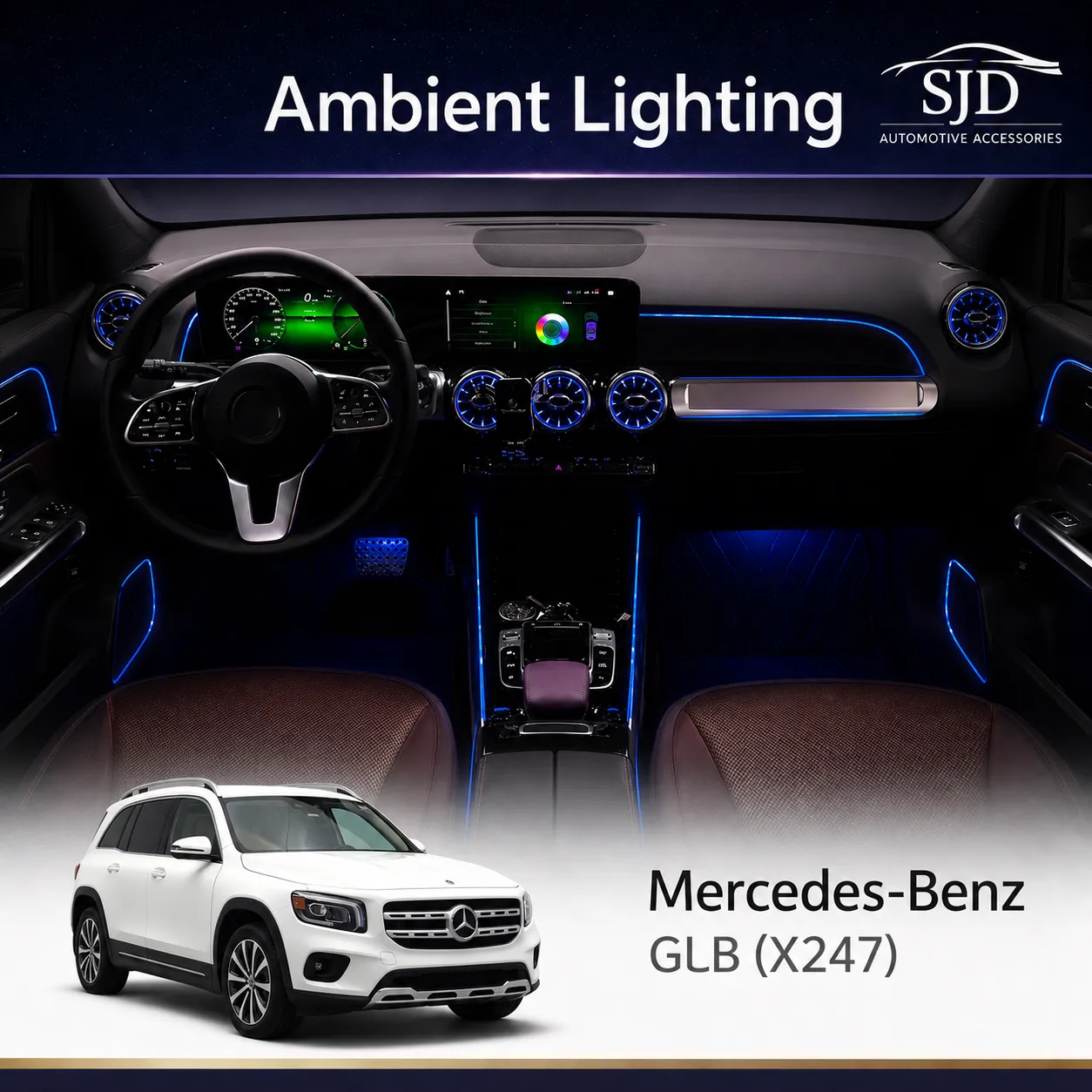 X247 GLB ambient lighting kit main image