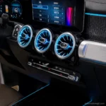 X247 GLB front air vent ambient lighting effect