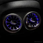 X247 GLB rear air outlet ambient lighting effect