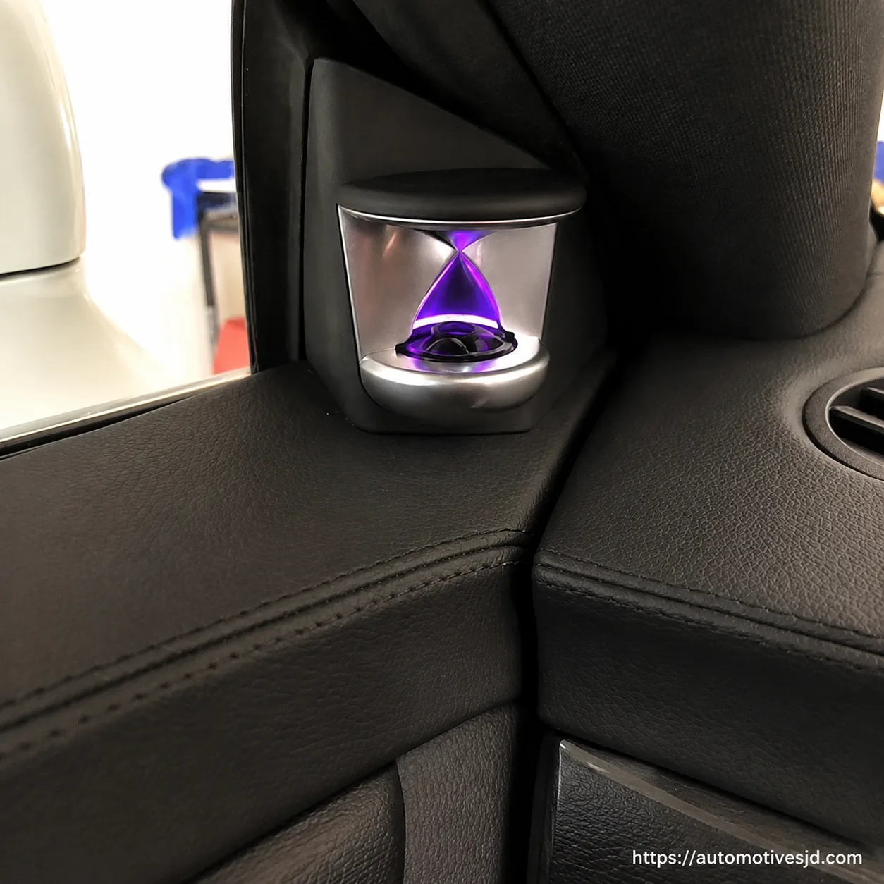 C117 / X117 CLA hourglass tweeter installed effect