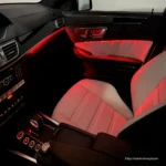 C218 / X218 CLS active ambient lighting installed effect