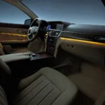 C218 / X218 CLS active ambient lighting installed effect