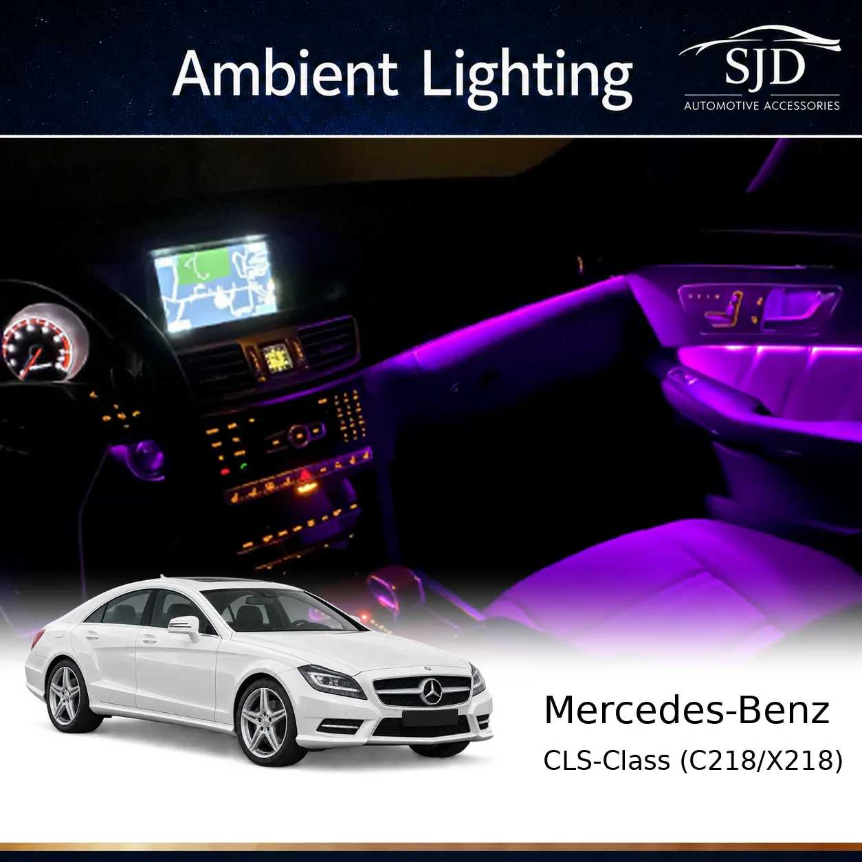 C218 / X218 CLS ambient lighting kit main image