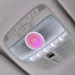 C257 CLS front sunglasses holder installed effect