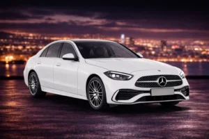 Mercedes-Benz C-Class representing compatible ambient lighting and interior upgrade accessories