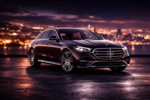 Mercedes-Benz E-Class representing compatible ambient lighting and interior upgrade accessories