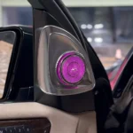 W166 GLE 4D rotating tweeter installed effect