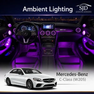 W205 C-Class ambient lighting upgrade overview