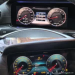 W213 HU6 touchscreen system installed effect