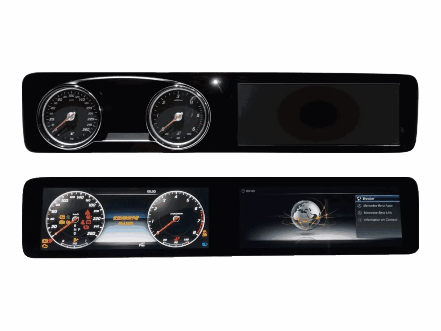 Large Screen to Widescreen Digital Cluster – Display Upgrade