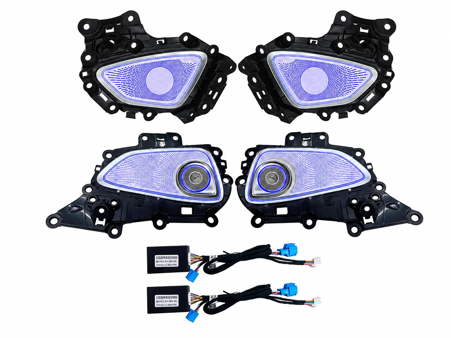 Rear Tweeters + Front Midrange Covers
