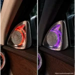 W222 S-Class standard 4D rotating tweeters illuminated inside the front doors