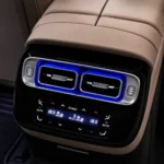 Front and rear illuminated air vent components with modules and wiring for Mercedes-Benz S-Class W223