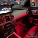 X204 GLK front air vent ambient lighting effect