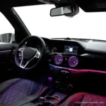 X204 GLK interior ambient lighting overview