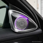 X253 GLC rotating tweeter ambient lighting effect