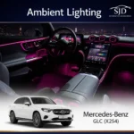 X254 GLC-Class ambient lighting kit with illuminated vents, rotating speakers, speaker covers and interior upgrade options