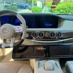 Mercedes-Benz S-Class W222 digital instrument cluster upgrade with AMG display interface